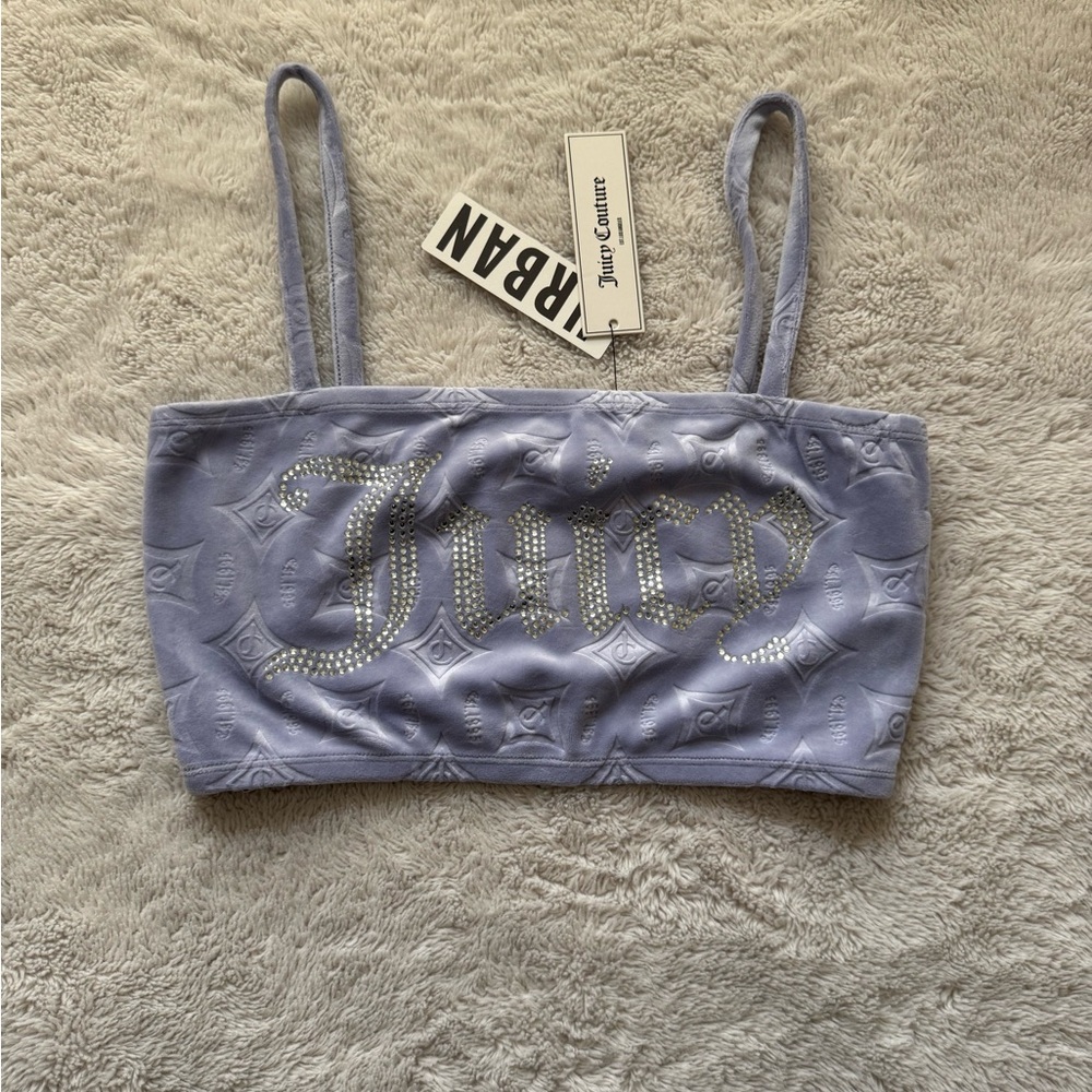 Juicy couture lavender velvet top